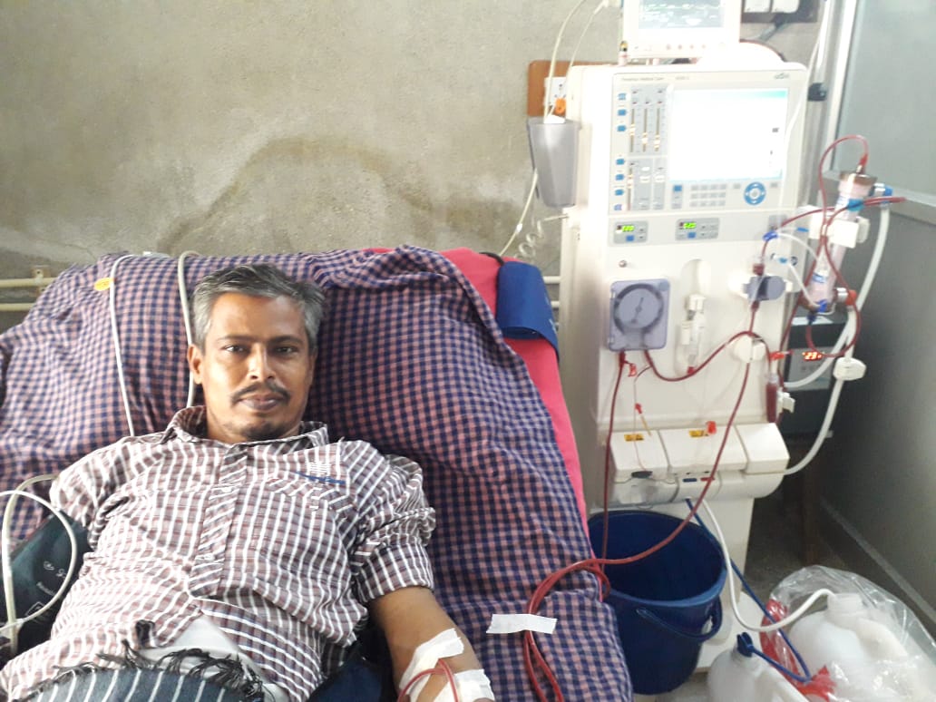 Support Kanagaraj For Kidney Transplantion